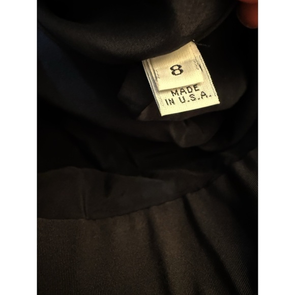 Naeem Khan Black & Olive Green Embroidered Silk Skirt Size 8 | Luxury Designer - Picture 7 of 15